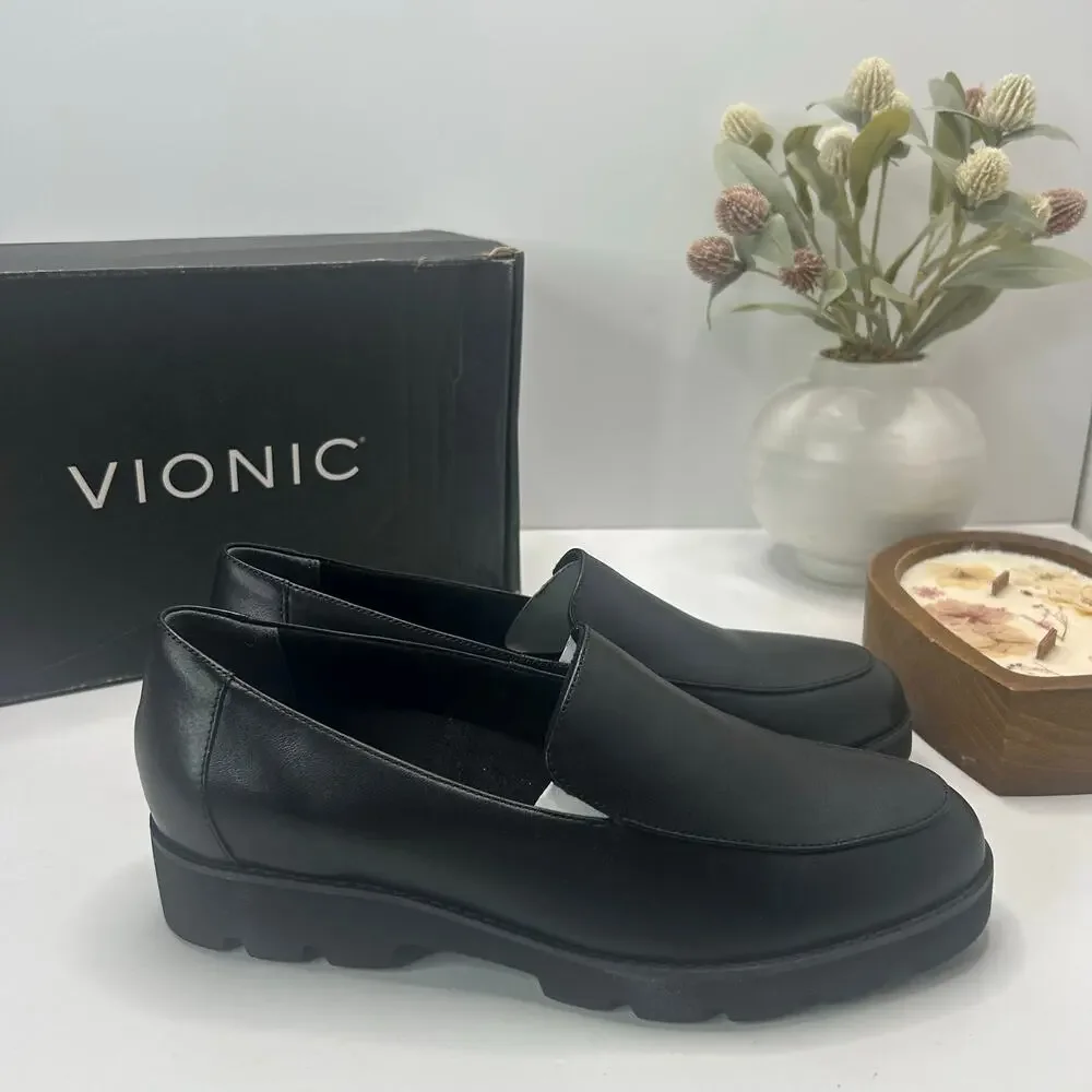 Vionic black slip